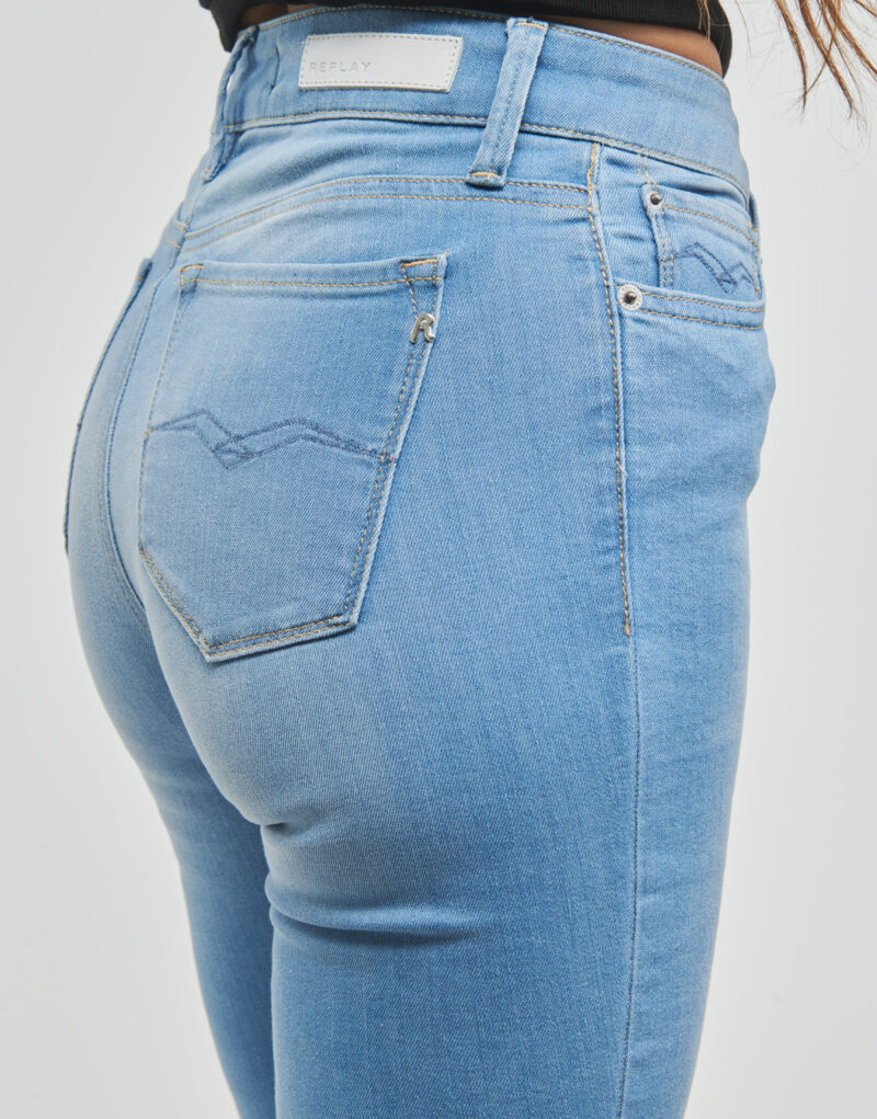 Replay Skynny Jeans WHW690 Blau Damen Skynny Jeans - 5