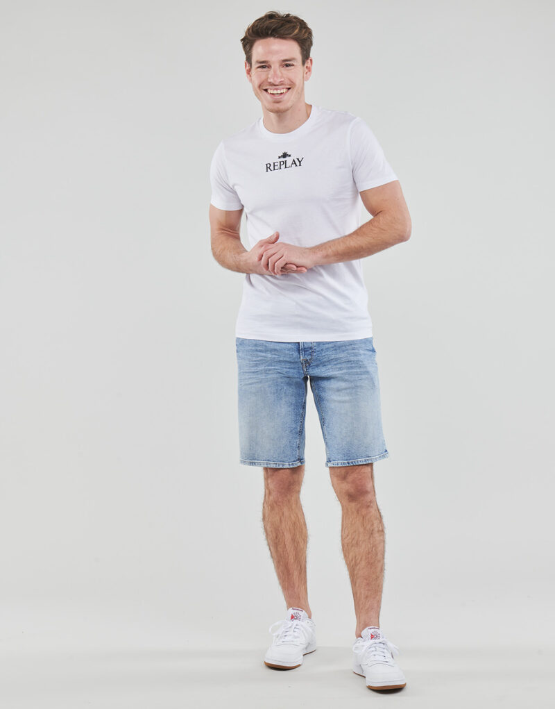 Replay GROVER SHORT Pantalones cortos azules para hombre - 2