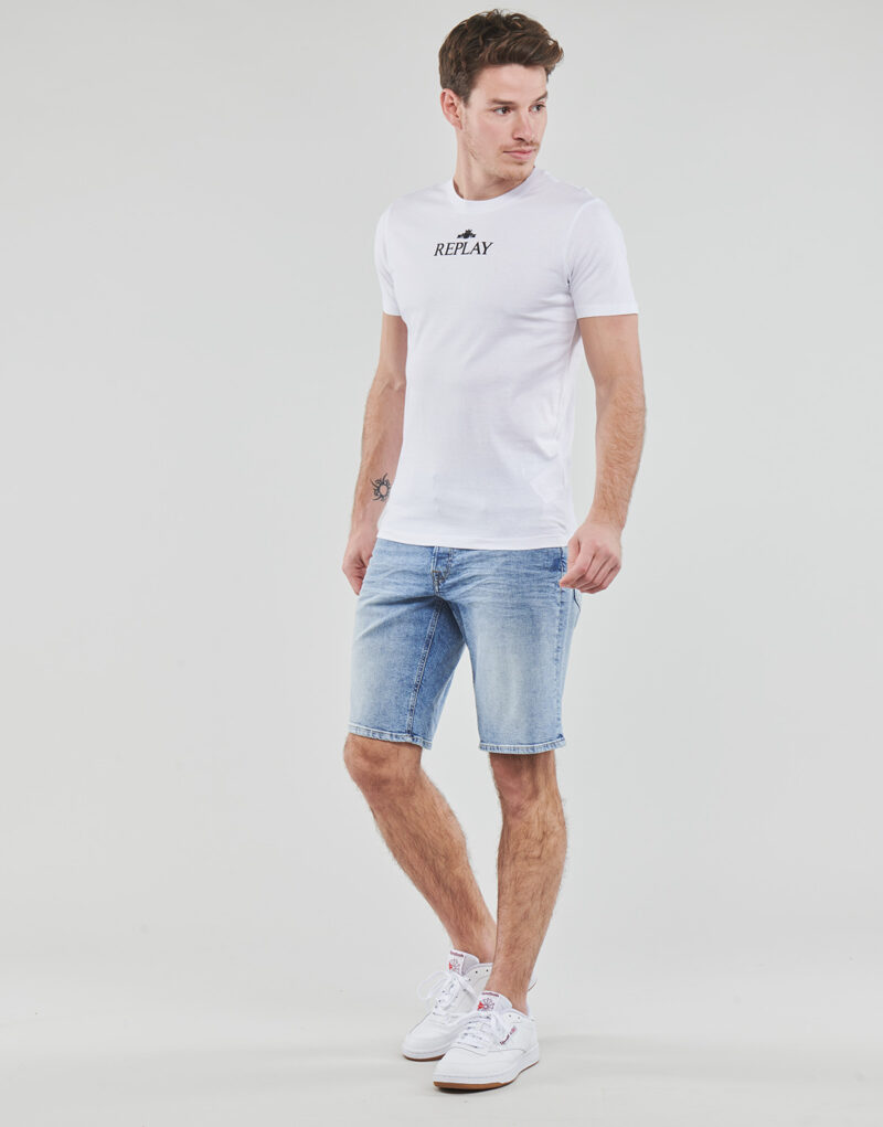 Replay GROVER SHORT Pantalones cortos azules para hombre - 3