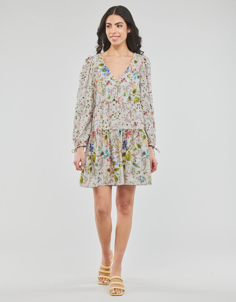 Abito corto Replay W9033 Multicolore Abiti corti Donna - 2