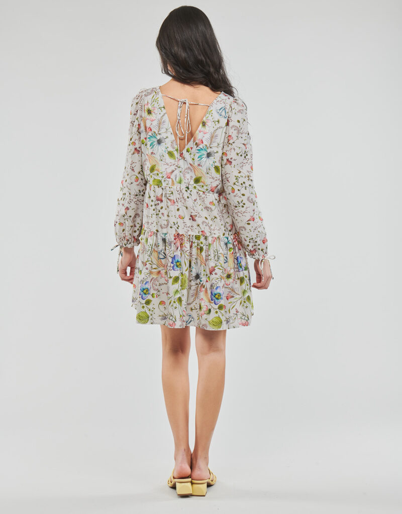 Abito corto Replay W9033 Multicolore Abiti corti Donna - 4