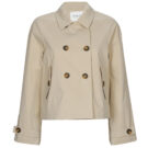 Trench Only ONLAPRIL SHORT TRENCHCOAT CC Beige Trench Damen - 1