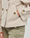 Trench Only ONLAPRIL SHORT TRENCHCOAT CC Beige Trench Damen - 5
