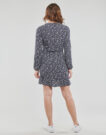 Abito corto Only ONLCARLY L/S WRAP SHORT DRESS Marine Abiti corti Donna - 4