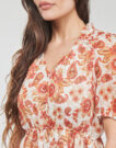 Abito Deeluxe ZALTANA RO W Arancio Abiti Lunghi Donna - 5