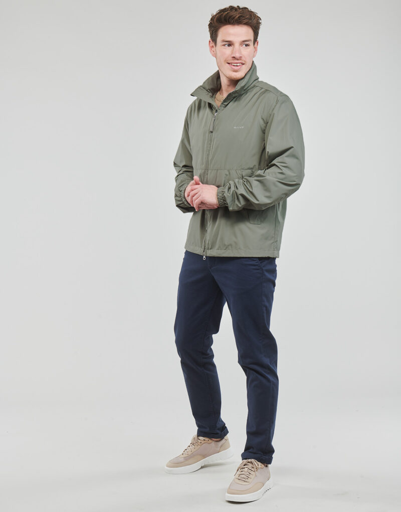 Giubbotto Gant LIGHT WINDSHIELDER Kaki Giubbotti Uomo - 3