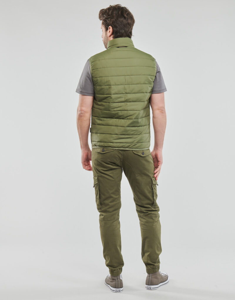 Doudoune Napapijri ACALMAR VEST Kaki Doudounes Homme - 4