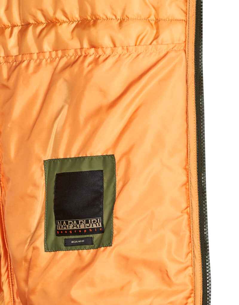 Doudoune Napapijri ACALMAR VEST Kaki Doudounes Homme - 6