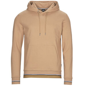Felpe con cappuccio  BOSS  Seeger 127  Beige -  Felpe con cappuccio Abbigliamento Uomo