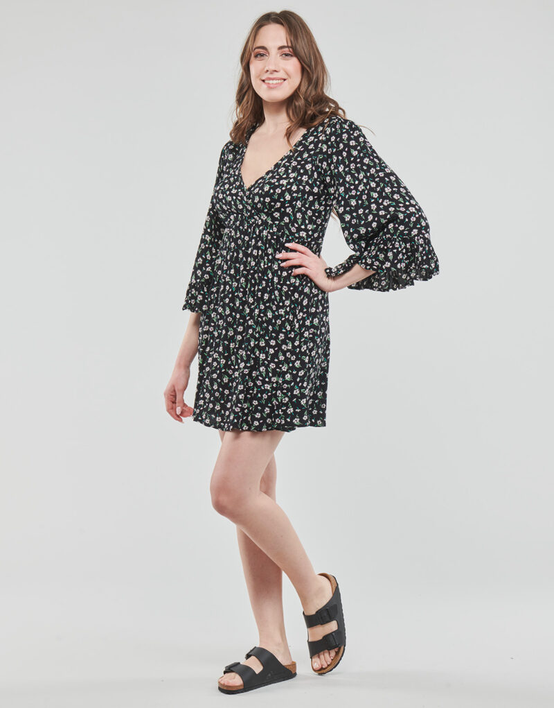 Billabong AFTER TIME Vestido corto negro para mujer - 3