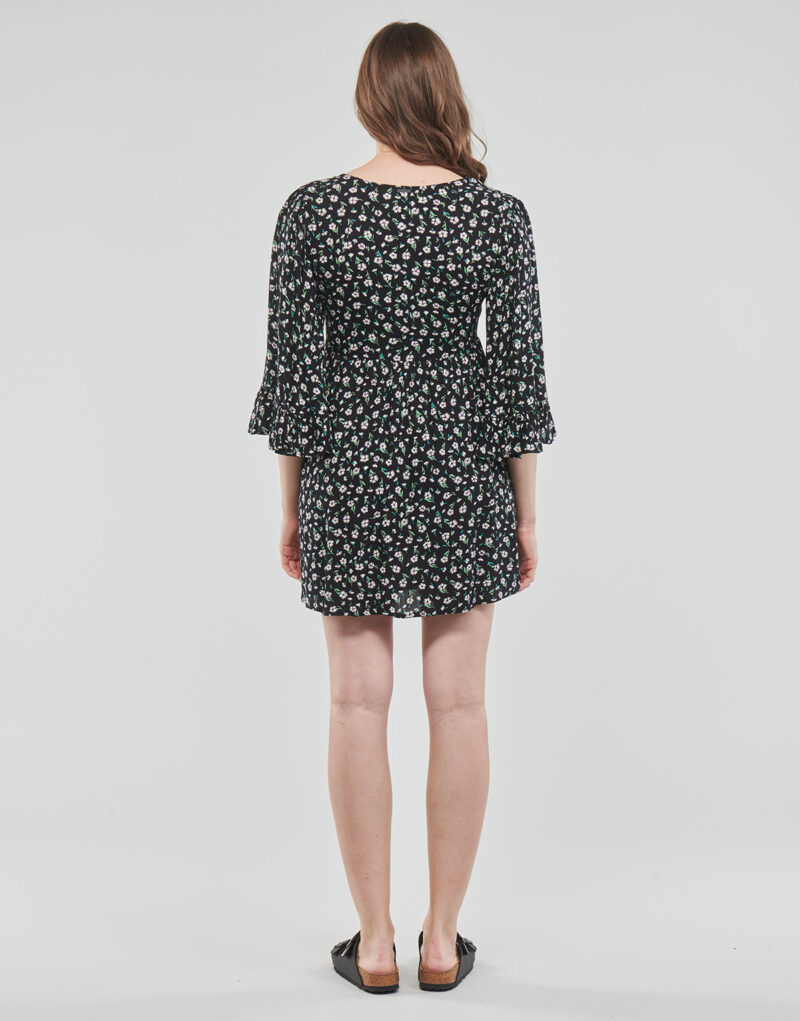 Billabong AFTER TIME Vestido corto negro para mujer - 4