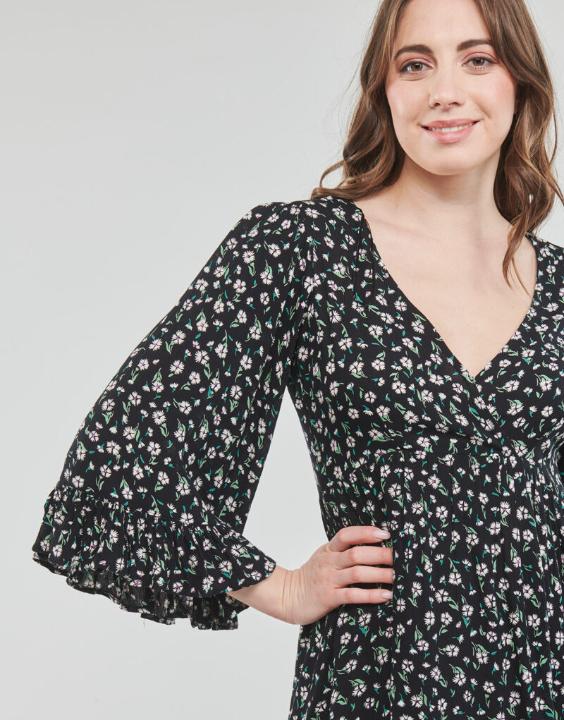 Billabong AFTER TIME Vestido corto negro para mujer - 5