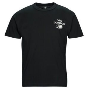 T-shirt  New Balance  Essentials Logo T-Shirt  Nero -  T-shirt maniche corte Uomo