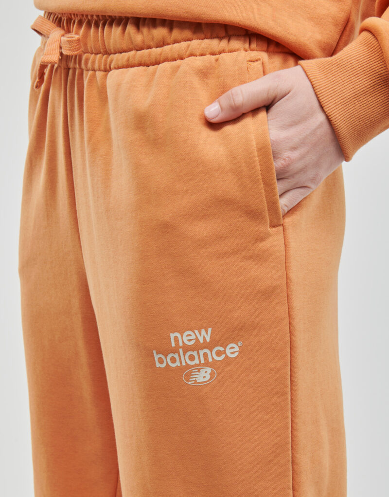 New Balance Essentials Reimagined Archive French Terry Hose Arancio Damen-Sporthose - 5