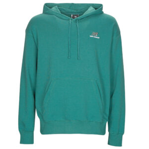 Felpe con cappuccio  New Balance  Uni-ssentials French Terry Hoodie  Verde -  Felpe con cappuccio Abbigliamento Uomo