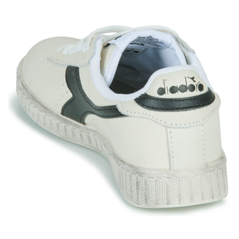 Diadora GAME L LOW WAXED White Men's Sneakers - 5