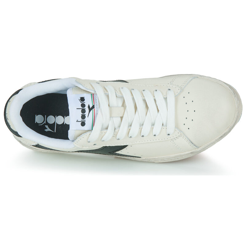 Diadora GAME L LOW WAXED White Men's Sneakers - 6
