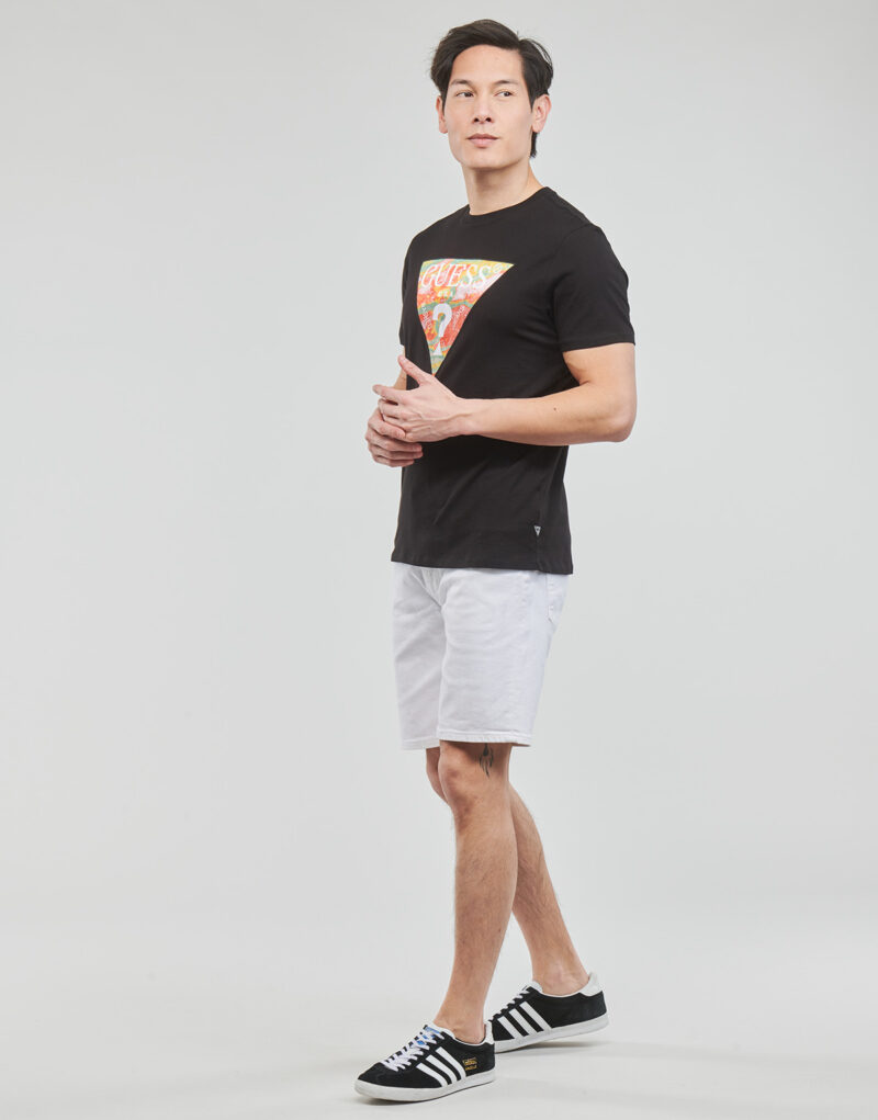 Pantaloni corti Guess ANGELS SPORT Bianco Pantaloni corti Uomo - 3