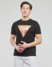 T-shirt Guess SS BSC ABSTRACT TRI LOGO TEE Nero T-shirt maniche corte Uomo - 2