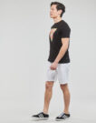 T-shirt Guess SS BSC ABSTRACT TRI LOGO TEE Nero T-shirt maniche corte Uomo - 3