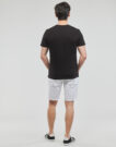 T-shirt Guess SS BSC ABSTRACT TRI LOGO TEE Nero T-shirt maniche corte Uomo - 4
