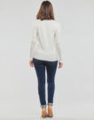Felpe Guess LS EDIE RN TONAL LOGO SWTR Bianco Felpe Donna - 4