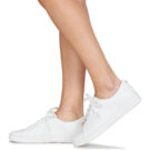 MICHAEL Michael Kors KEATON LACE UP White Low Sneakers Women - 8