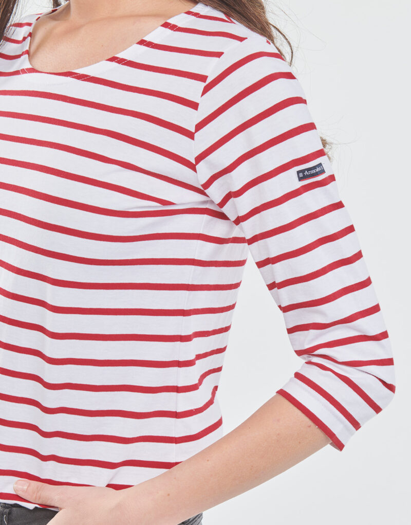 Long-sleeved T-shirts Armor Lux MARINIERE JERSEY ML Multicolore T-shirts a maniche lunghe Donna - 5