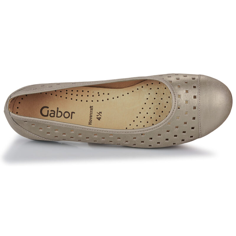 Gabor 8416662 Goldene Ballerinas Damen - 6