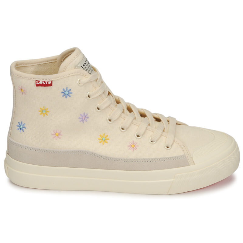 Levis Zapatillas altas SQUARE HIGH S color beige para mujer - 2