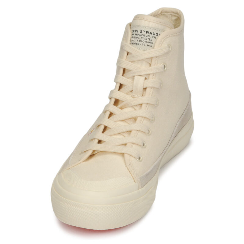 Levis Zapatillas altas SQUARE HIGH S color beige para mujer - 3