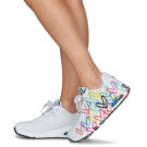 Skechers UNO Bianco Sneakers basse Donna - 8