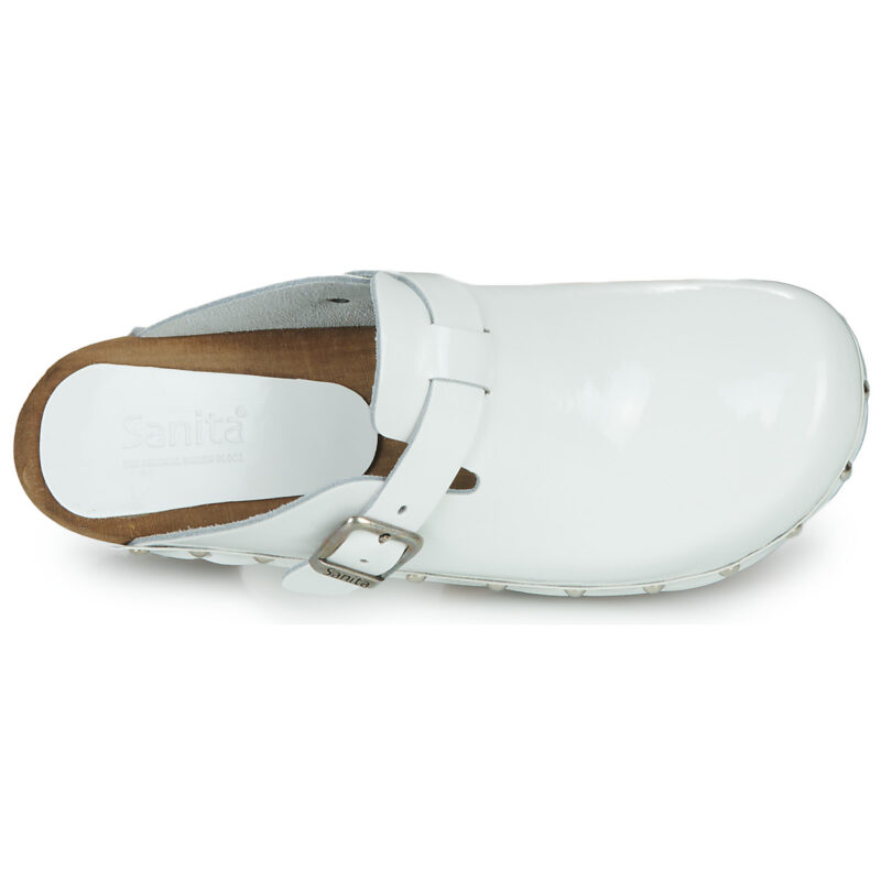 Sanita KRISLA Bianco Zoccoli Donna - 6