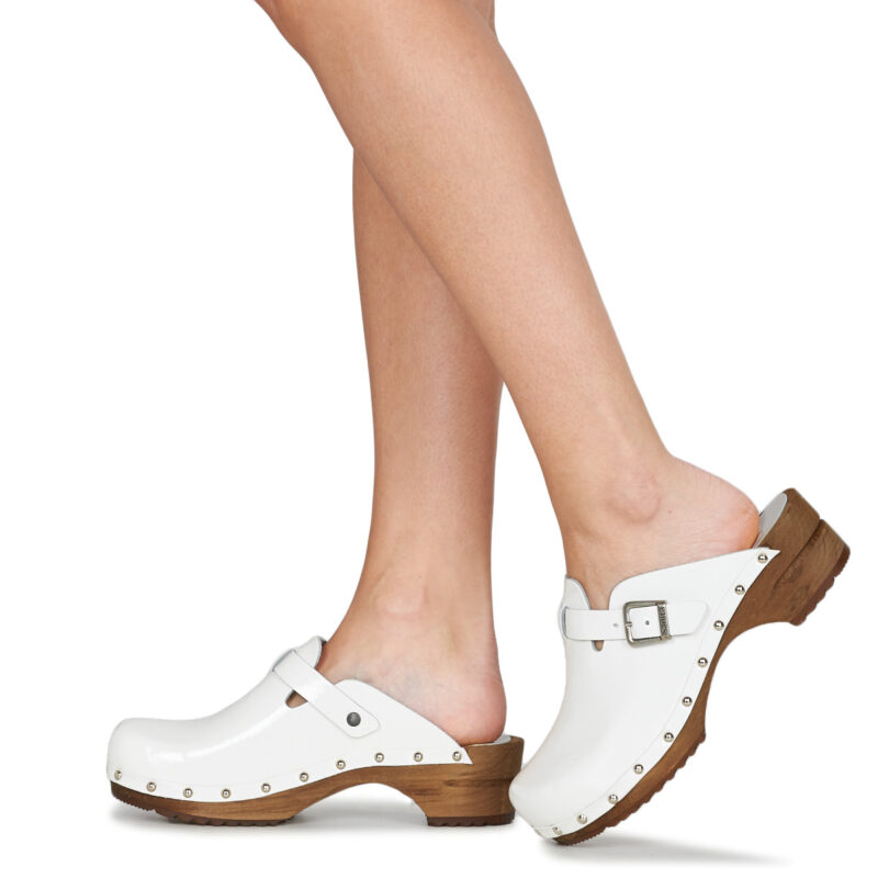 Sanita KRISLA Bianco Zoccoli Donna - 8