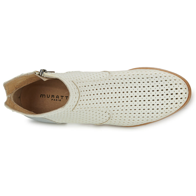 Muratti Botines blancos para mujer S1174P - Talla 6