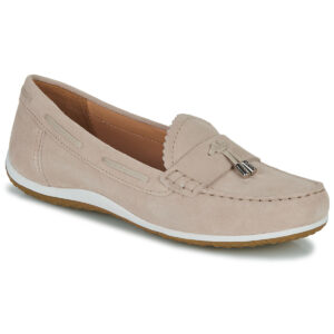 Geox  D VEGA MOC  Beige -  Mocassini Donna