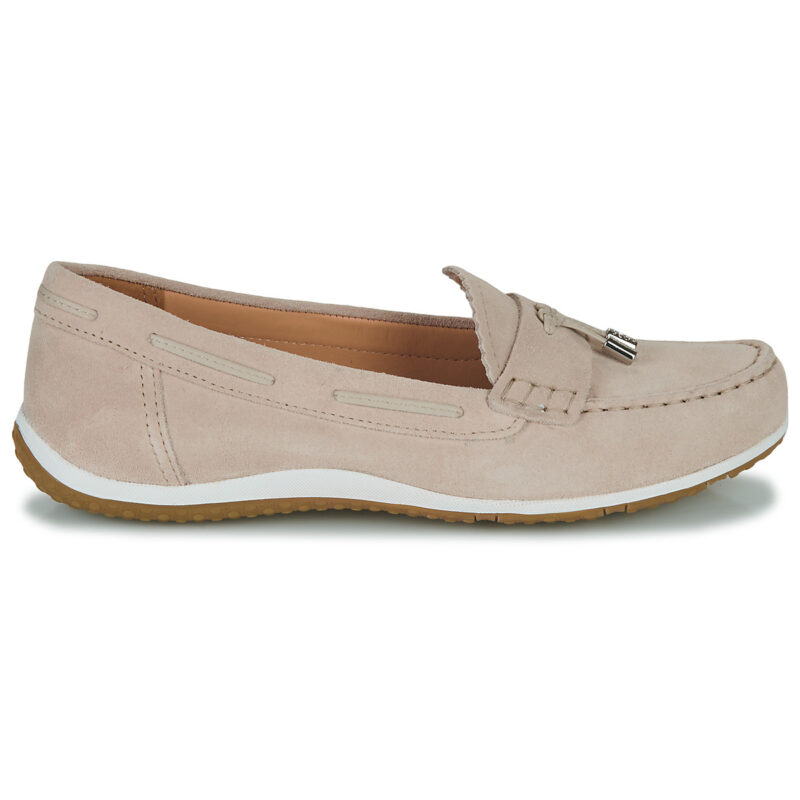 Geox D VEGA MOC Beige Damen-Mokassins - Gr&ouml;&szlig;e 2