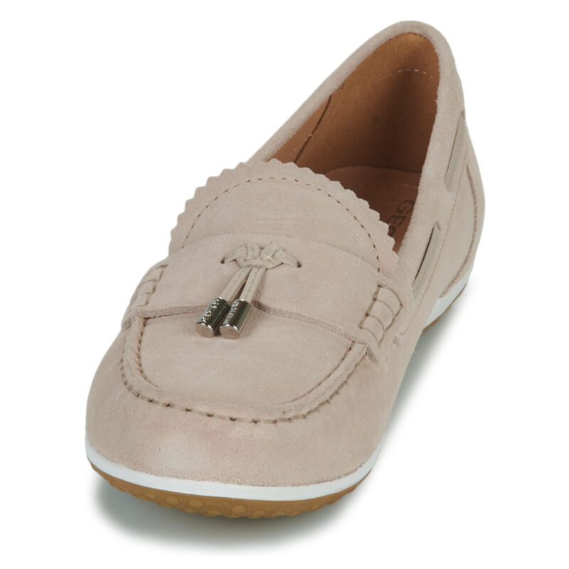 Geox D VEGA MOC Beige Damen-Mokassins - Gr&ouml;&szlig;e 3