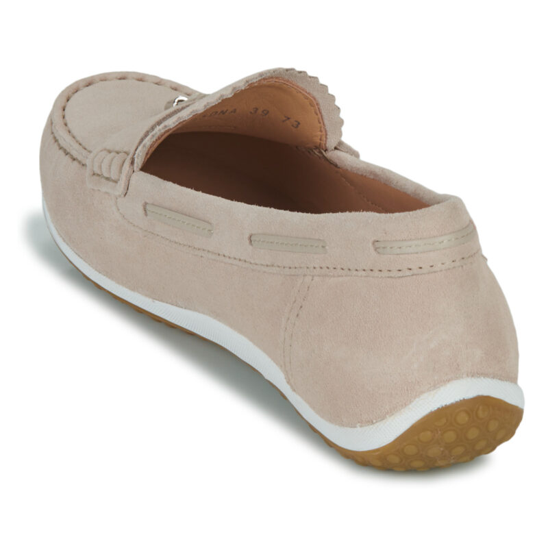 Geox D VEGA MOC Beige Damen-Mokassins - Gr&ouml;&szlig;e 5