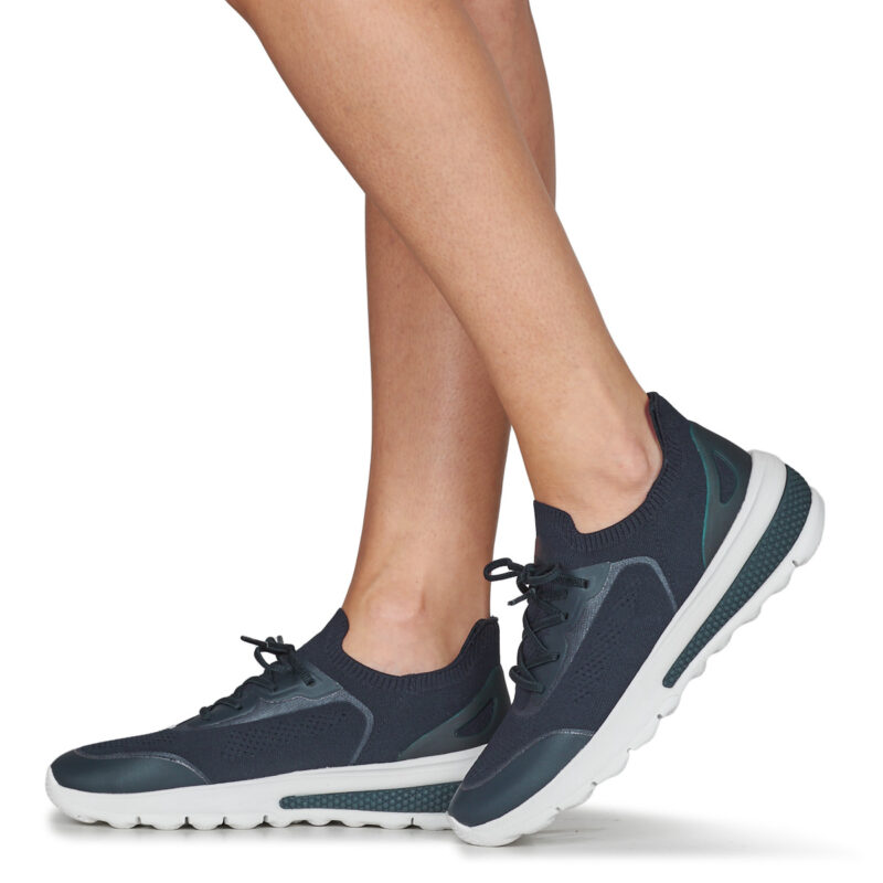 Geox D SPHERICA ACTIF Marine Damen-Sneaker, niedrig geschnitten - Gr&ouml;&szlig;e 8