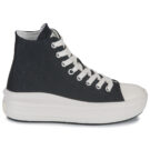 Converse  CHUCK TAYLOR ALL STAR MOVE HI  Nero Sneakers alte Donna - 2