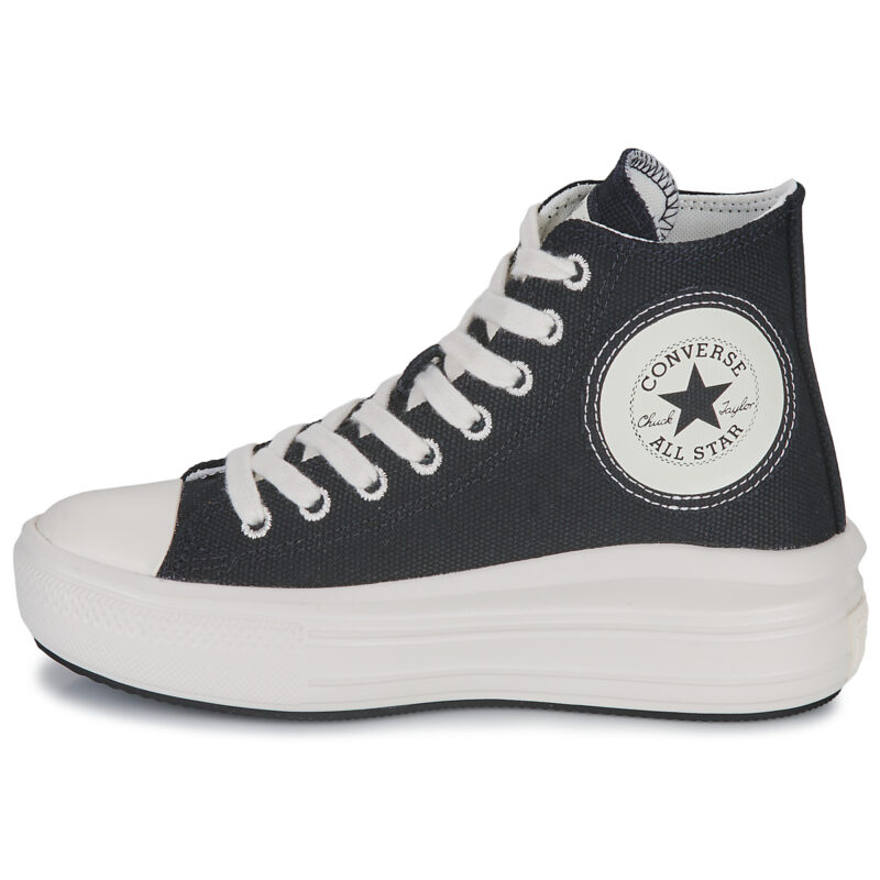 Converse  CHUCK TAYLOR ALL STAR MOVE HI  Nero Sneakers alte Donna - 4