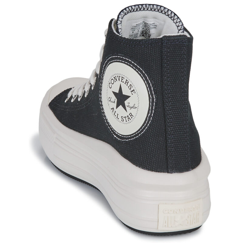 Converse  CHUCK TAYLOR ALL STAR MOVE HI  Nero Sneakers alte Donna - 5