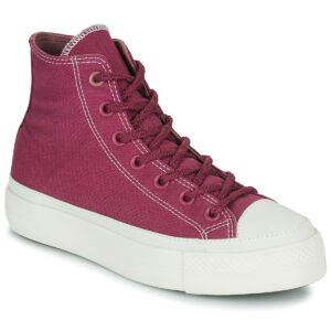 Converse  CHUCK TAYLOR ALL STAR LIFT PLATFORM WORKWEAR TEXTILES HI  Bordeaux -  Sneakers alte Donna