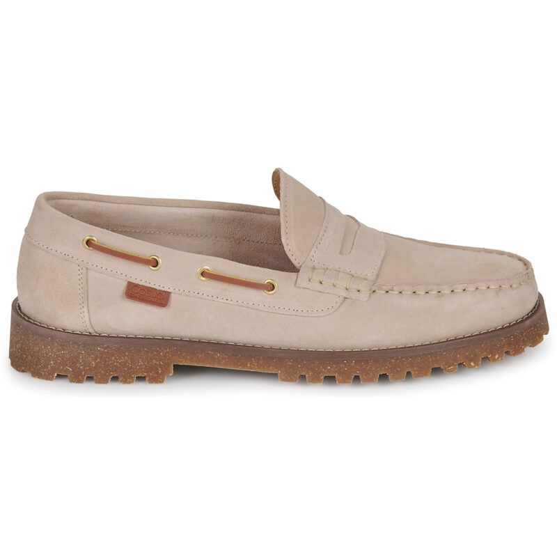 Casual Attitude BELANA Beige Men's Boat Shoes - 2