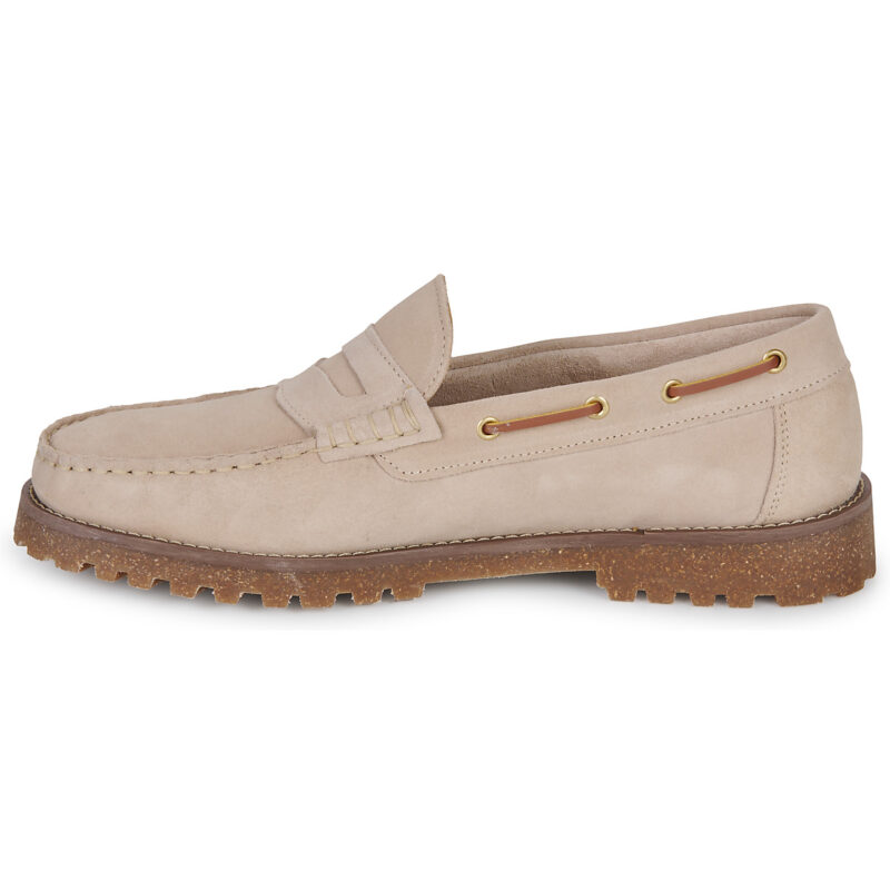 Casual Attitude BELANA Beige Men's Boat Shoes - 4