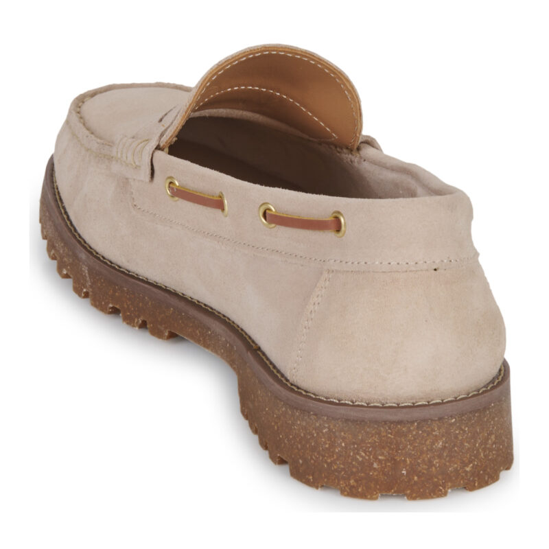 Casual Attitude BELANA Beige Men's Boat Shoes - 5