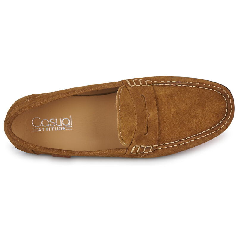 Casual Attitude  VELMO  Marrone -  Mocassini Uomo - 6