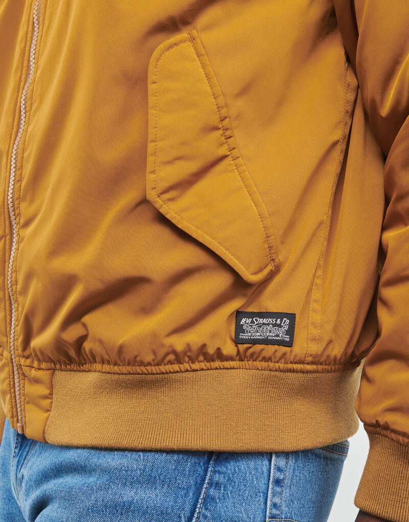Giubbotto Levis FILBERT FLIGHT JACKET Marrone Giubbotti Uomo - 5