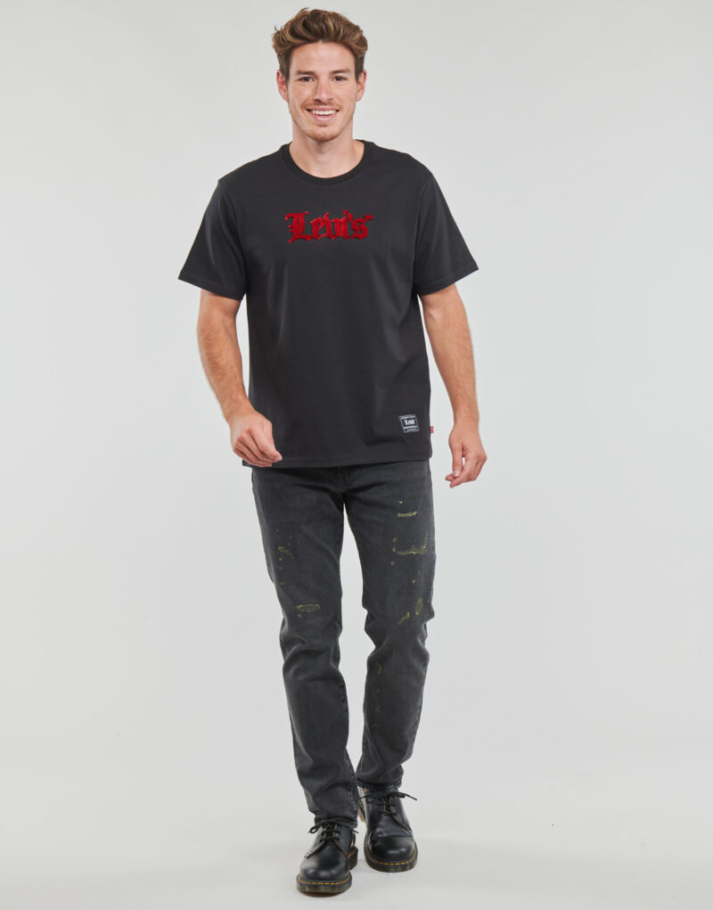 Jeans Tapered  Levis  502 TAPER  Nero -  Jeans Tapered Uomo - 2